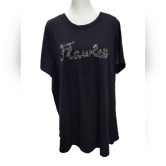 Lane Bryant "Flawless' Short Sleeve Top - Picture 2 of 6